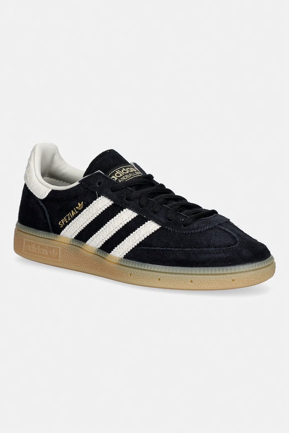 adidas Originals Handball Spezial sneakers pentru femei, din piele întoarsă negru IH1512