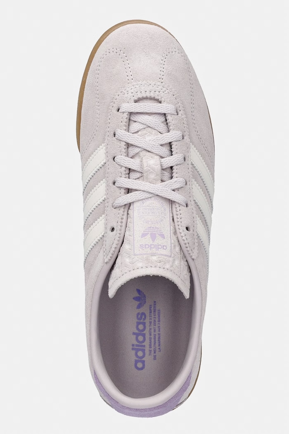 adidas Originals Gazelle Lo Pro sneakerși pentru femei, din piele întoarsă violet IH6942