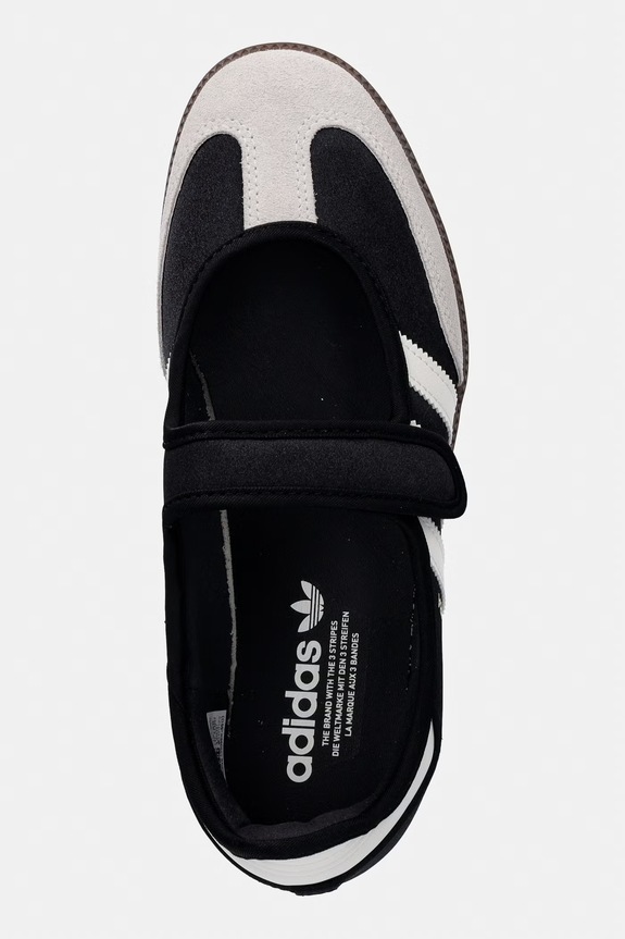 adidas Originals baleriny Samba Jane czarny IH9207