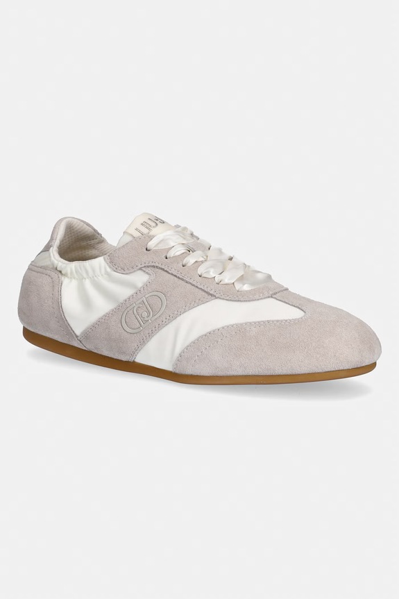 Liu Jo DARCEY 01 sneakersy damskie zamszowe szary BA6091PX003S1400