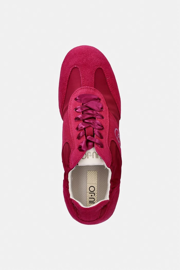 Liu Jo DARCEY 01 sneakersy damskie zamszowe różowy BA6091PX003S3953