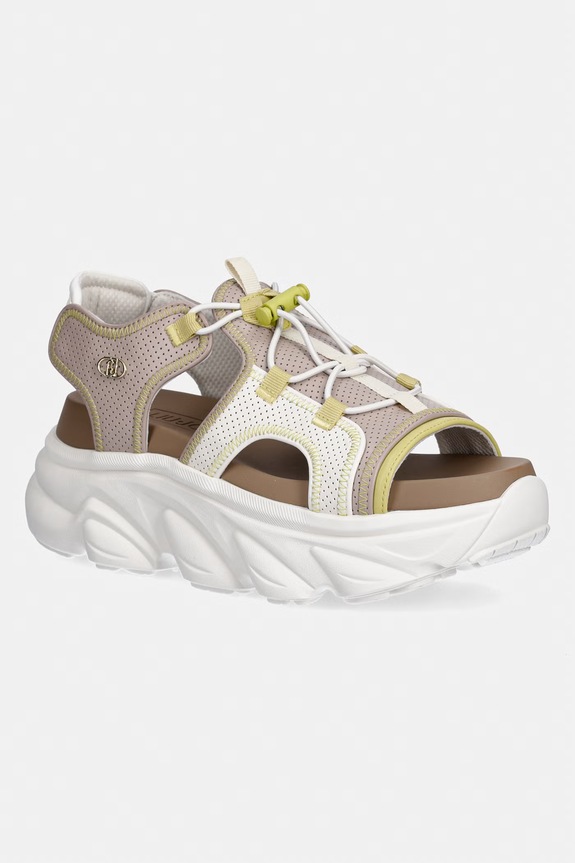 Сандалі Liu Jo STEFFY SANDAL 03 лицьова шкіра бежевий BA6085PX600S4077