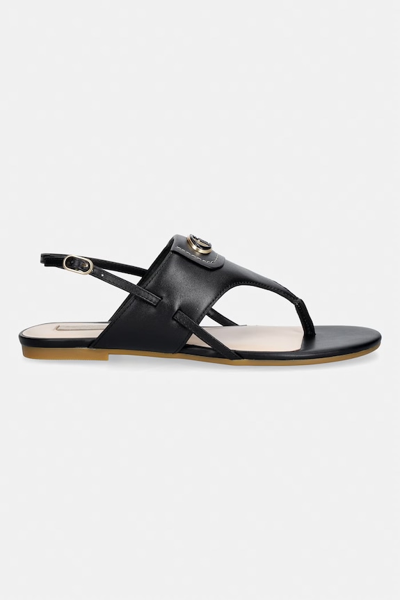 Liu Jo sandale pentru femei, din piele SANDY 10 SA6131P010222222 negru SS26