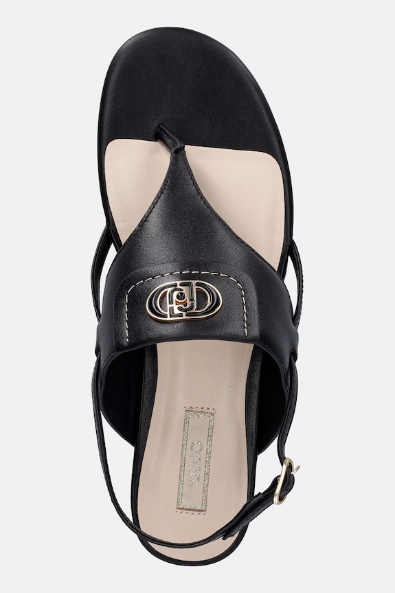 Liu Jo sandale pentru femei, din piele SANDY 10 negru SA6131P010222222