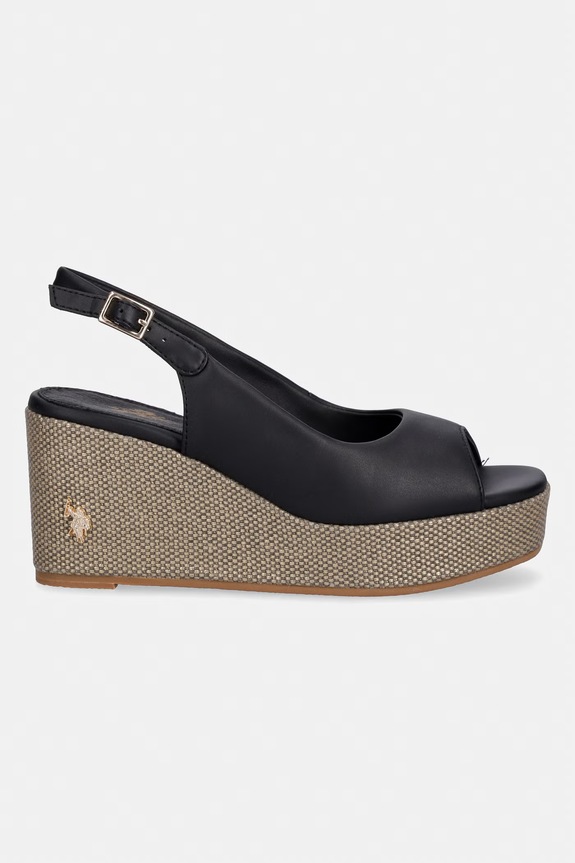 U.S. Polo Assn. sandały ALYSSA021A ALYSSA021W.6Y1 czarny SS26