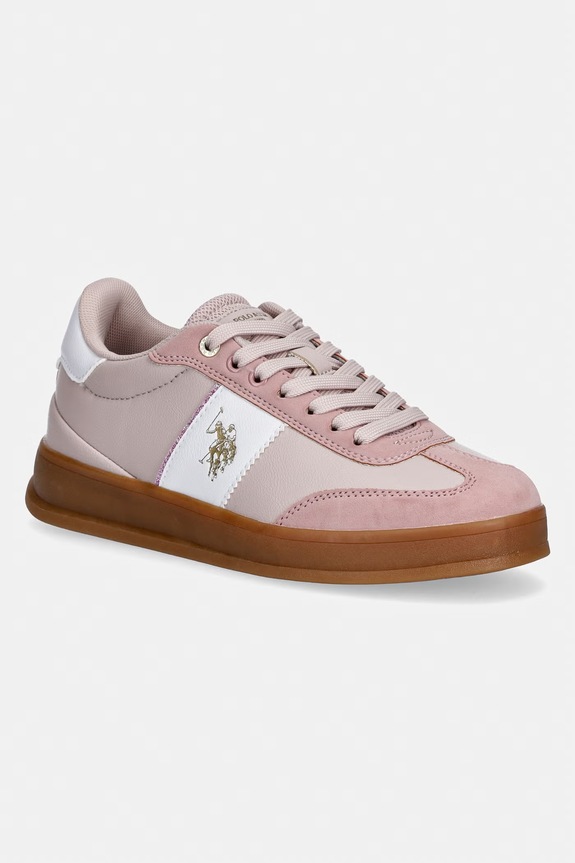 U.S. Polo Assn. sneakersy CAMPYW005A pozostałe różowy CAMPYW005W.6YC1