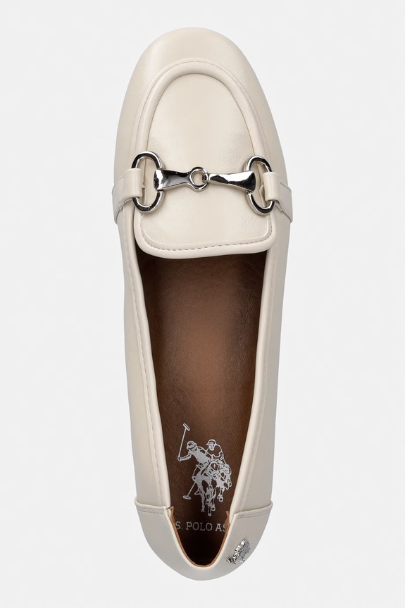 Mokasinke U.S. Polo Assn. CHERY002 bež CHERY002W.6Y1
