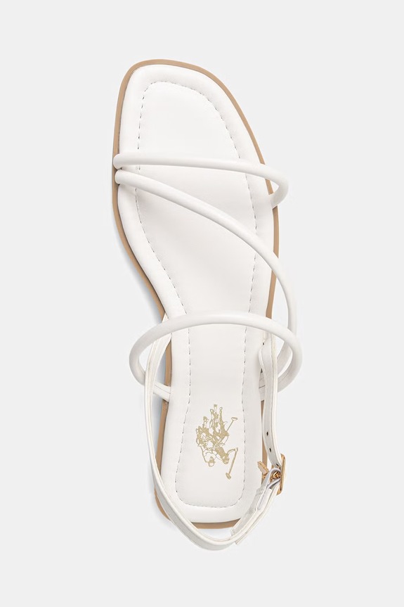 U.S. Polo Assn. сандали дамски GENNY003 бял GENNY003W.6Y1