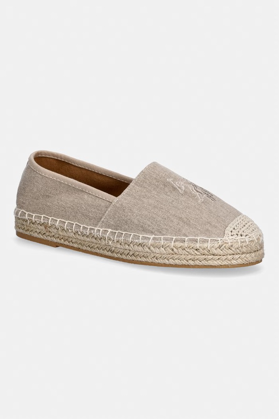 U.S. Polo Assn. espadrile pentru femei IBIZA001A bej IBIZA001W.6C2