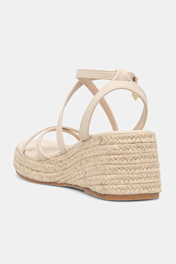 Obuwie U.S. Polo Assn. sandały MILLY001 MILLY001W.6Y1 beżowy