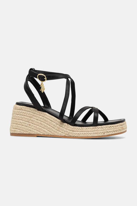 Πέδιλα U.S. Polo Assn. MILLY001 MILLY001W.6Y1 μαύρο SS26