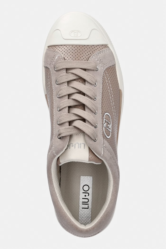 Liu Jo BENSON 01 sneakersy damskie beżowy BA6055EX337S3951