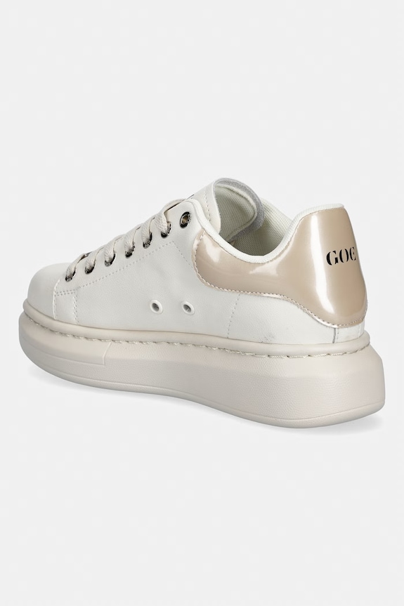 Obuwie Goe TT2N4001 sneakersy damskie skórzane TT2N4001 beżowy