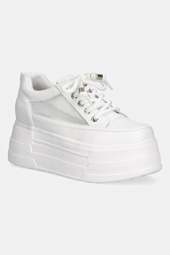 Goe TT2N4067 sneakers pentru femei, din piele alb TT2N4067
