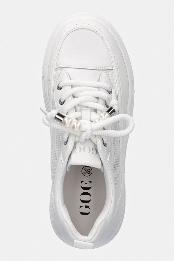 Goe TT2N4067 sneakers pentru femei, din piele alb TT2N4067