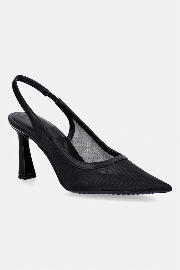 Dkny szpilki Cierra syntetyczny czarny K2600313.BLK