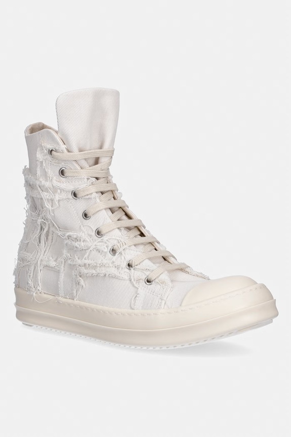 Rick Owens DRKSHDW Denim pentru Femei ridicat bej DS01F4800.SLASH
