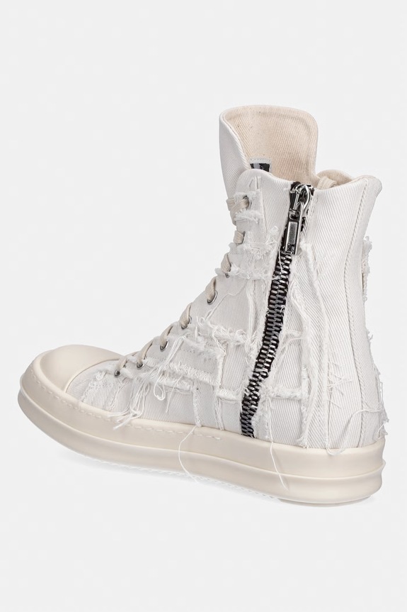 Încălțăminte Rick Owens DRKSHDW Denim pentru Femei ridicat DS01F4800.SLASH bej