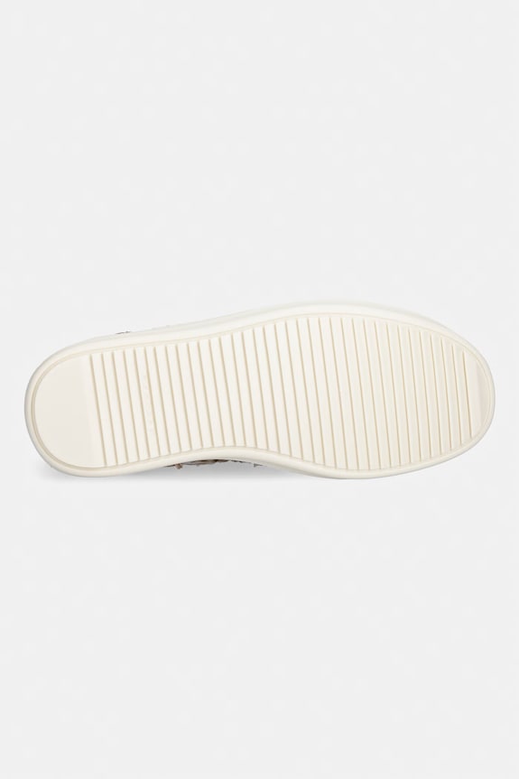 Rick Owens DRKSHDW Denim de femei ridicat DS01F4800.SLASH bej