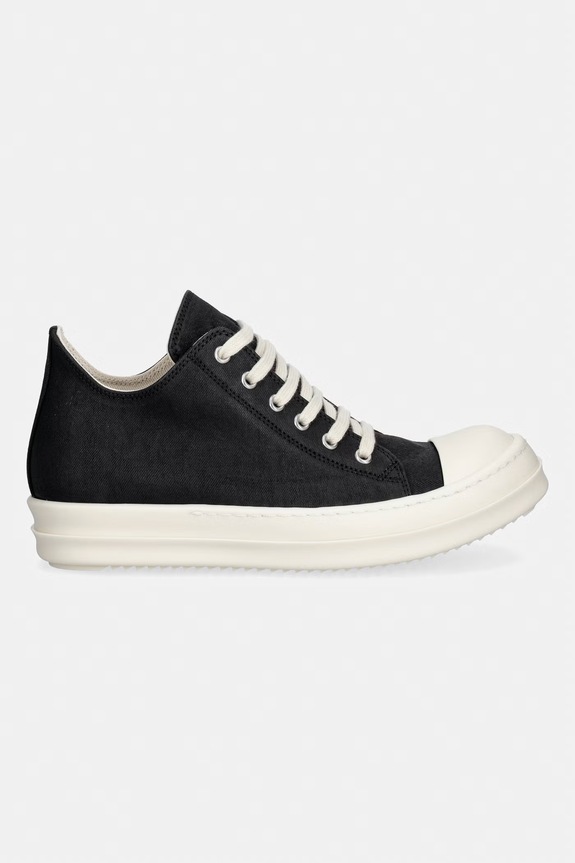 Rick Owens DRKSHDW Denim Low Sneakers Women's Low DS01F4802.DBK black SS26