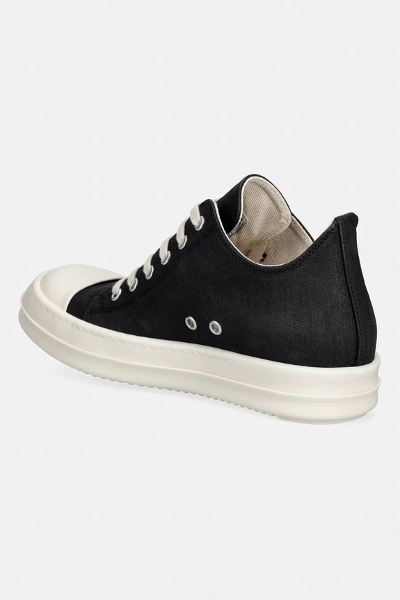Shoes Rick Owens DRKSHDW Denim Low Sneakers Women's Low DS01F4802.DBK black