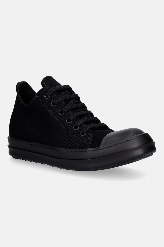 Rick Owens DRKSHDW teniși înalți pentru femei textil negru DS01F4802.DO