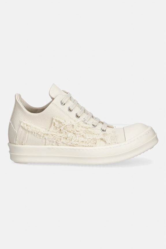 Rick Owens DRKSHDW Denim Low високи кецове дамски ниски DS01F4802.SLASH бежов SS26