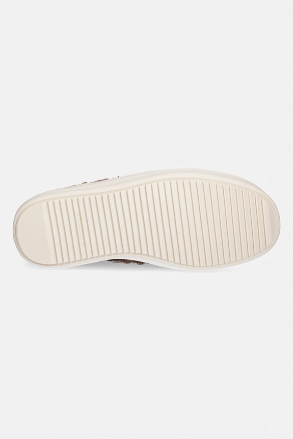 Rick Owens DRKSHDW Denim Low trampki damskie niskie DS01F4802.SLASH beżowy