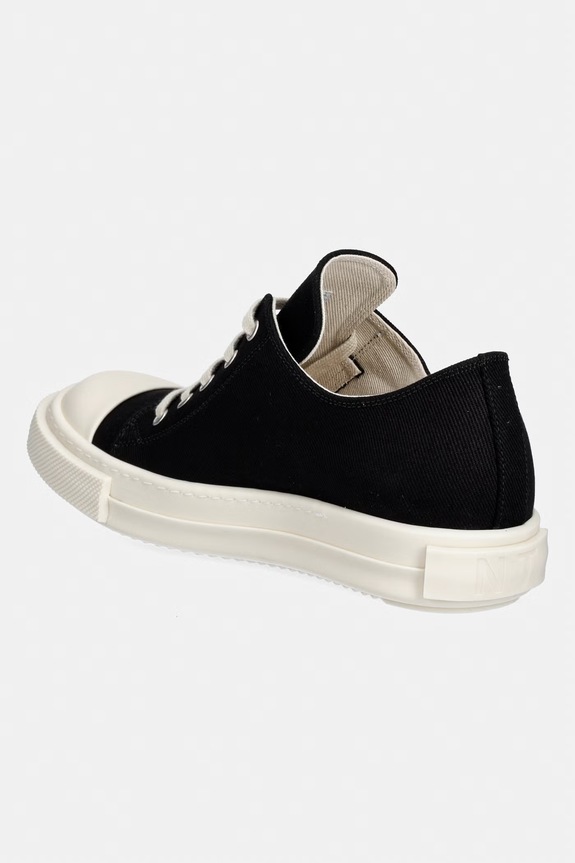 Scarpe Rick Owens DRKSHDW Denim Extreme Low sneakers da donna basse DS01F4822.DOEH2 nero