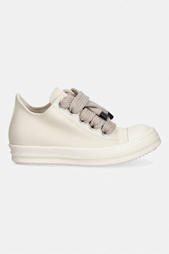 Rick Owens DRKSHDW Denim Jumbolace Low sneakers da donna basse DS01F4819.DOW2 beige SS26