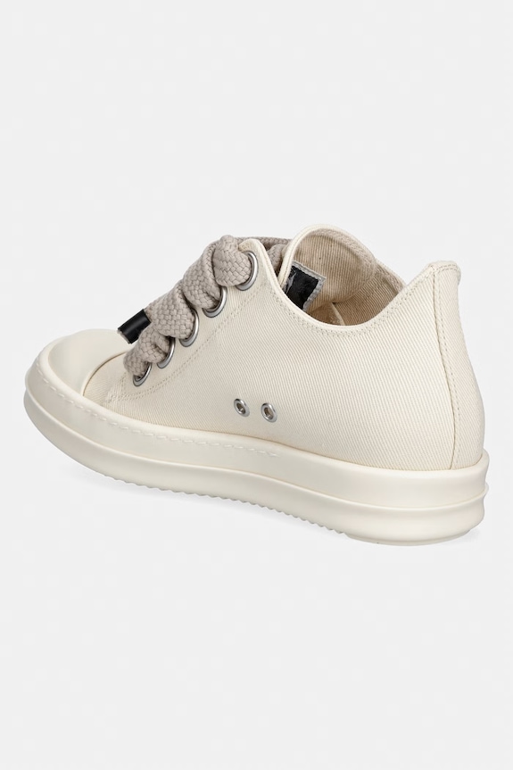 Scarpe Rick Owens DRKSHDW Denim Jumbolace Low sneakers da donna basse DS01F4819.DOW2 beige