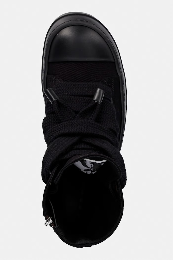 Rick Owens DRKSHDW trampki damskie wysokie czarny DS01F4818.DOW2