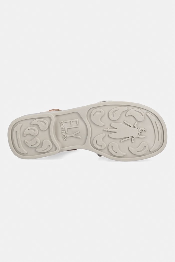 Fly London sandale de piele AVAN406FLY P145406001 bej