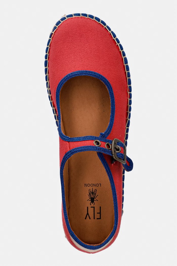 Fly London espadryle damskie CERF582FLY czerwony P801582001