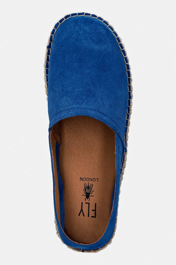 Fly London espadrillas da donna in scamoscio COCH580FLY blu P801580001