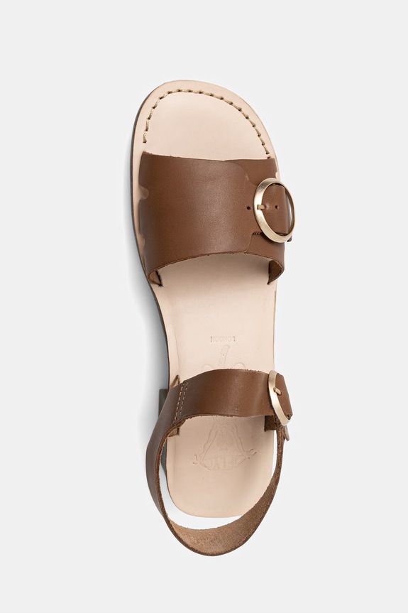 Fly London sandale de piele EBLI238FLY maro P145238005