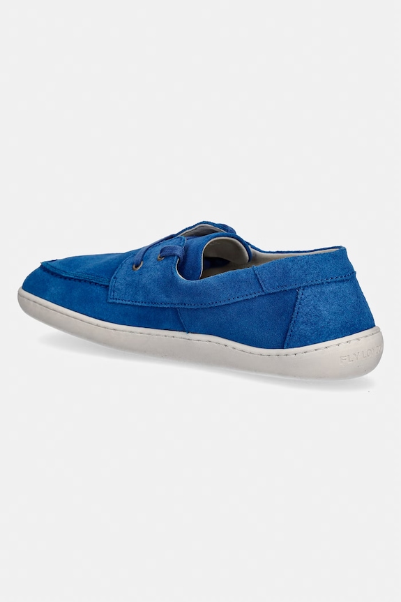 Încălțăminte Fly London mocasini din piele întoarsă NELT750FLY P601750001 albastru