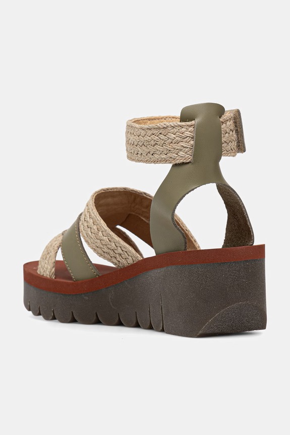 Încălțăminte Fly London sandale YORY430FLY P145430000 verde