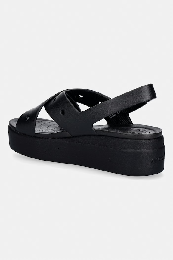Încălțăminte Crocs sandale Brooklyn 4U Cross Strap Sandal 212254.001 negru