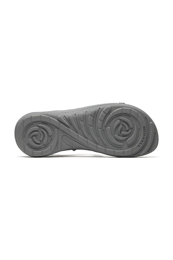 Merrell sandale cu călcâiul deschis pentru femei, din piele HARBOR BACKSTRAP J008362 negru