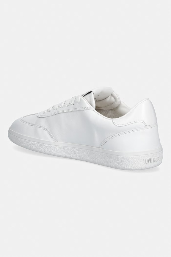 Παπούτσια Δερμάτινα sneakers Love Moschino JA15112G1OIA0100 λευκό