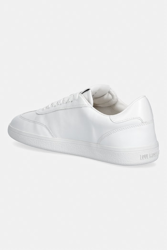 Παπούτσια Δερμάτινα sneakers Love Moschino JA15112G1OIA0100 λευκό