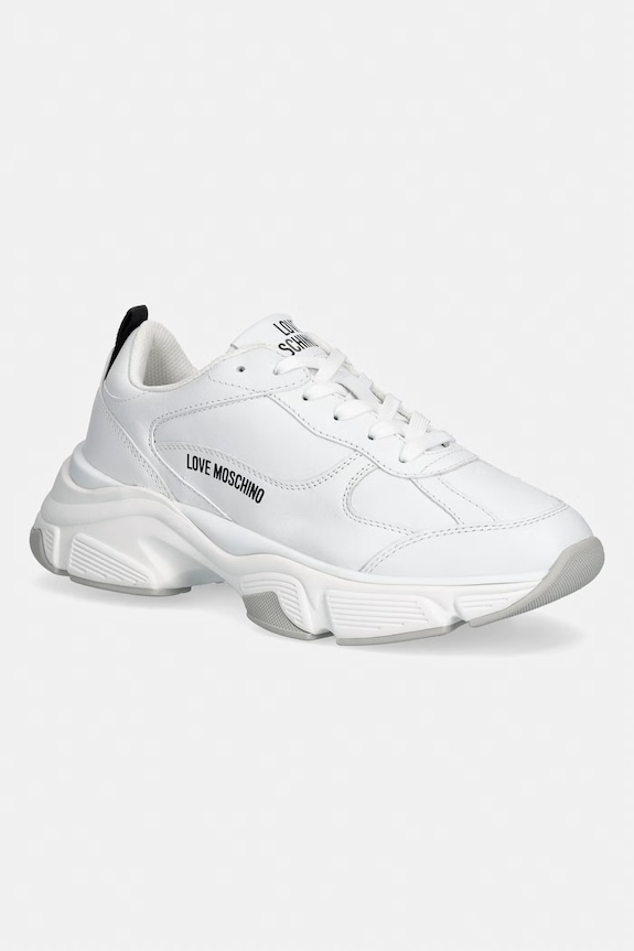 Δερμάτινα sneakers Love Moschino άλλο λευκό JA15246G1OIA0100