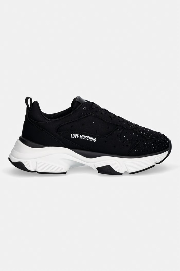 Sneakers Love Moschino JA15406G1OIM0000 μαύρο SS26