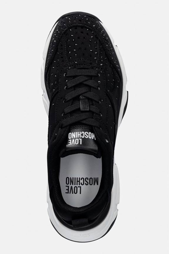 Sneakers Love Moschino μαύρο JA15406G1OIM0000