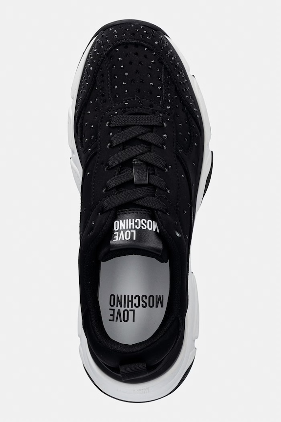 Sneakers Love Moschino μαύρο JA15406G1OIM0000