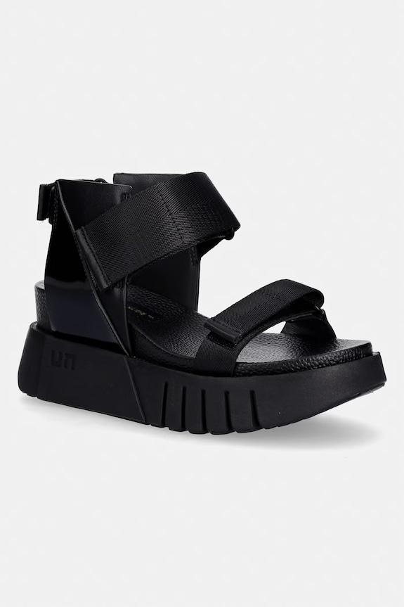 United Nude sandále na platforme dámske Delta Run čierna 104100113727