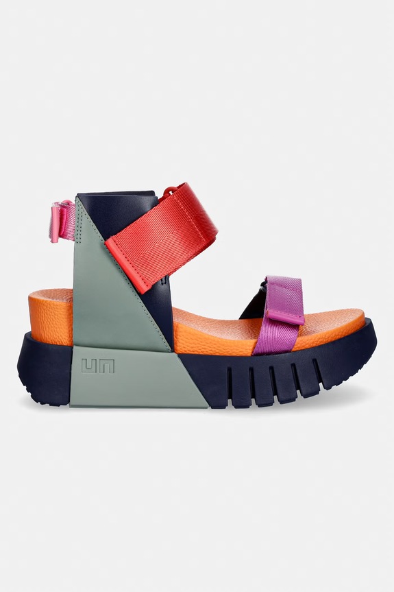 United Nude sandały damskie Delta Run 1041097616 multicolor SS26