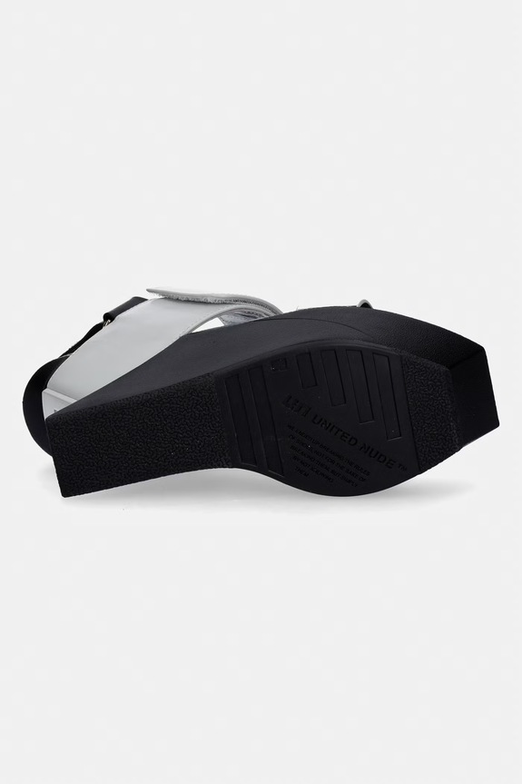 United Nude sandále s otvorenou pätou Delta Wedge Sandal 1041397716 sivá