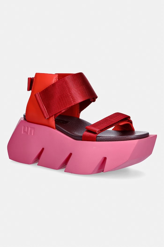 United Nude sandały na platformie damskie Bull Run różowy 1089896416